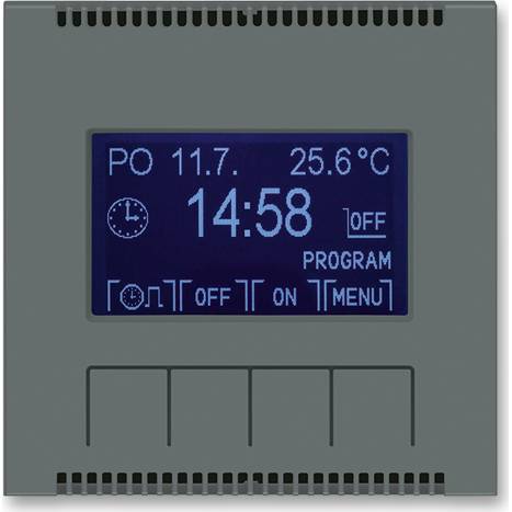 ABB 3292M-A20301 61 Neo programovateľné spínacie hodiny grafitová ľadová biela