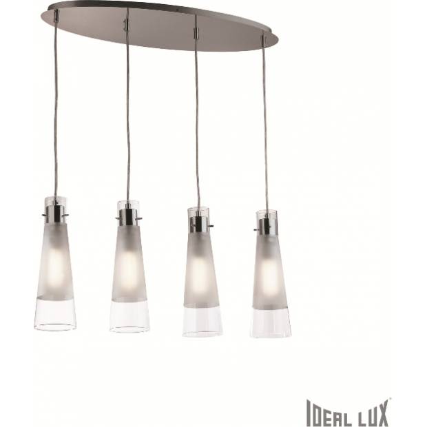 KUKY CLEAR SP4 Ideal Lux 023038 závesné svietidlo