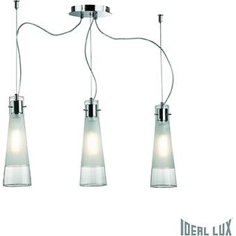 Závesné svietidlo KUKY CLEAR SP3 Ideal Lux 033952