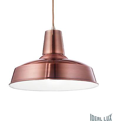 093697 Masívne závesné svietidlo ideal lux moby sp1 rame copper