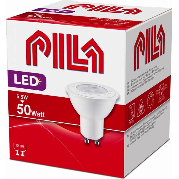 8718696537015 Masívna píla led spot mv 50w gu10 840 60d nd