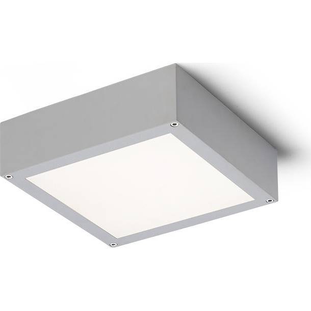 R10552 SCOTT stropná strieborná šedá 230V LED 9,8W IP54 3000K SLV