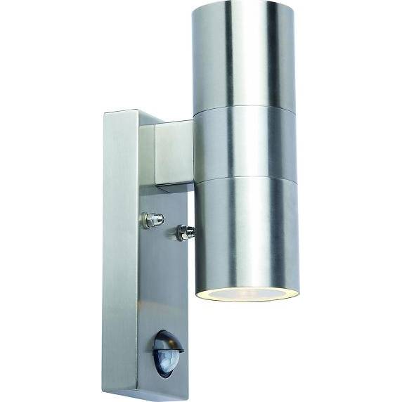 21279934 Nordlux Senzor plechu - Ø6cm, 2x35W, nerezová oceľ, senzor - 21279934 Nordlux