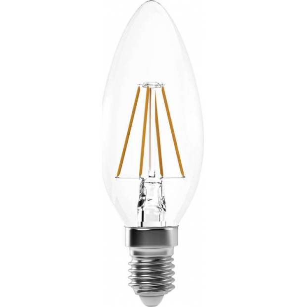 Z74214 LED žiarovka Filament Candle A++ 4W E14 neutrálna biela EMOS Lighting