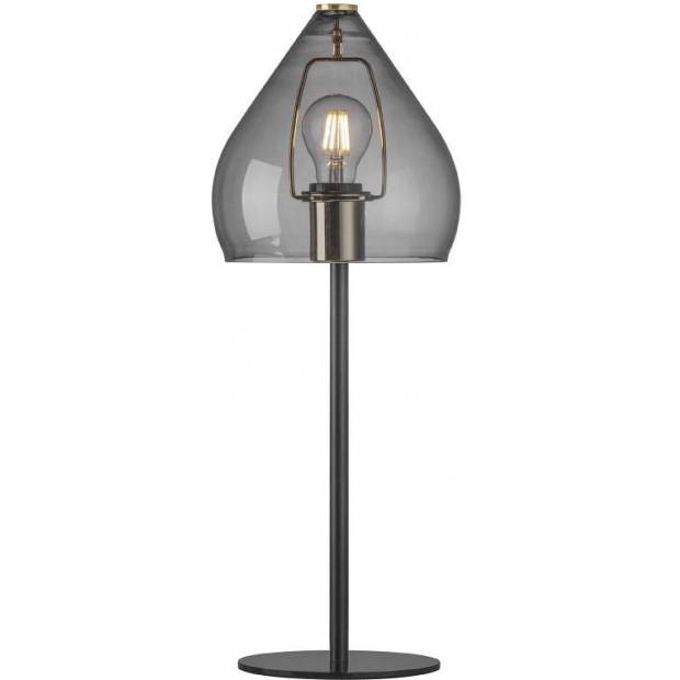 NL 46125047 NORDLUX 46125047 Shadow - Moderná sklenená stolová lampa 56,5 cm, dymová Nordlux
