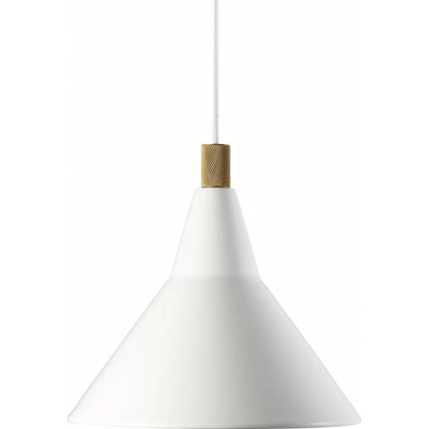 NL 46283001 NORDLUX 46283001 Brassy - dizajnové závesné svietidlo Ø30,4cm, biela Nordlux