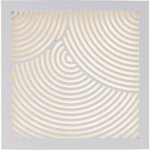 NL 46881001 NORDLUX 46881001 Maze Bended - Vonkajšie nástenné LED svietidlo 18x18cm, biele Nordlux