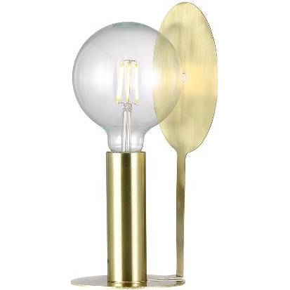 NL 46625025 NORDLUX 46625025 Dean Disc - Nadčasová stolová lampa 32 cm, mosadz Nordlux