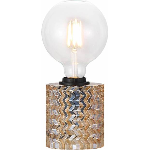 NL 46645027 NORDLUX 46645027 Hollywood - Krištáľová stolná lampa Ø10,8 cm, jantárová Nordlux