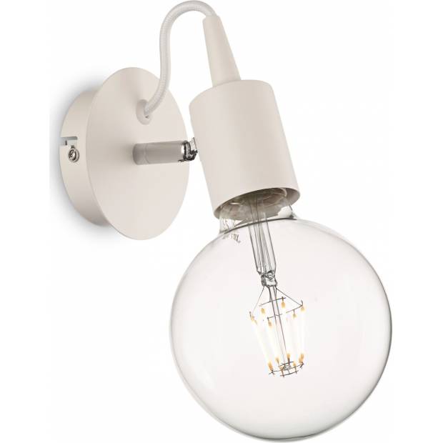 EDISON AP1 BIANCO Ideal Lux 138374 nástenné svietidlo