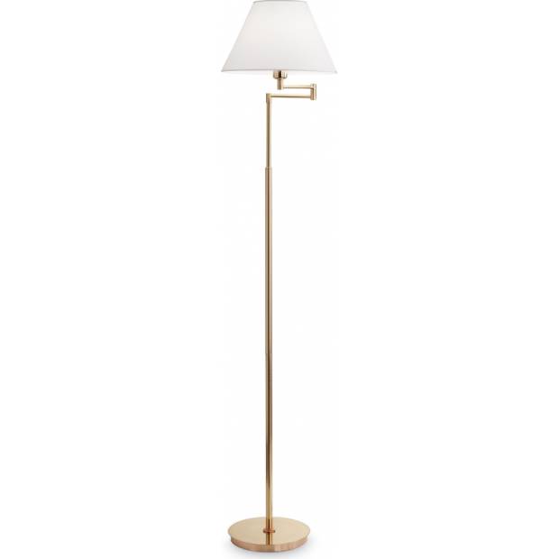 BEVERLY PT1 OTTONE SATINATO Ideal Lux 140315 stojacia lampa do interiéru