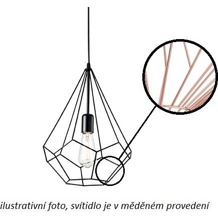 AMPOLLA-3 SP1 RAME Ideal Lux 167367 závesné stropné svietidlo