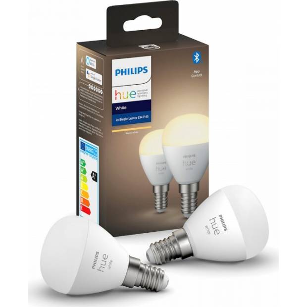 8719514266902 Hue Bluetooth 2x žiarovka P45 LED E14 5,7W 470lm 2700K Massive