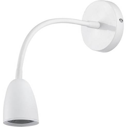 WO54-W LED nástenná lampa, stmievateľná, 4W, 280lm, 3000K, biela Massive