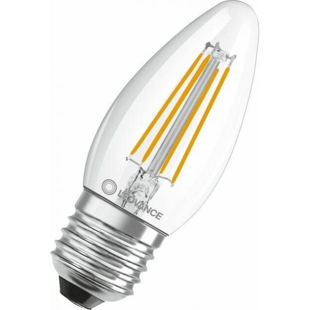 Ledvance 4099854069277 Led žiarovka Classic B 40 Filament P 4W 827 Clear E27