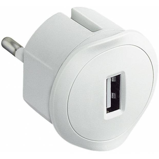 Legrand 050680 USB-A adaptér nabíjačky do zásuvky farba biela