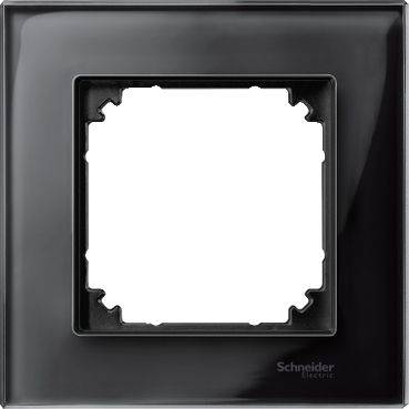 Schneider 489103 Rám Onyx Black