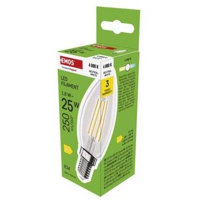 ZF3D03 LED žiarovka / E14 / 1,8 W (25 W) / 250 lm / neutrálna biela