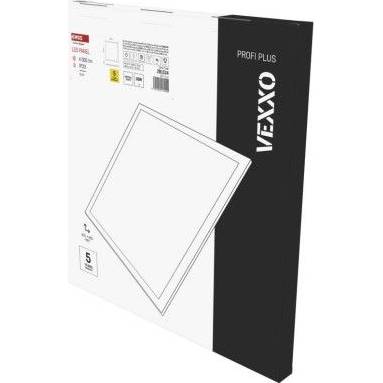 ZB1524 LED panel VEXXO 60×60, štvorcový biely, 33 W, neutrálna biela