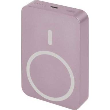 B0551S Powerbank EMOS WI 1046, 10 000 mAh, 20 W+Bezdrôtová, lososová