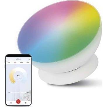 ZCW11WR GoSmart LED ambientná lampa, biela, teplá biela-studená biela/ RGB, WiFi