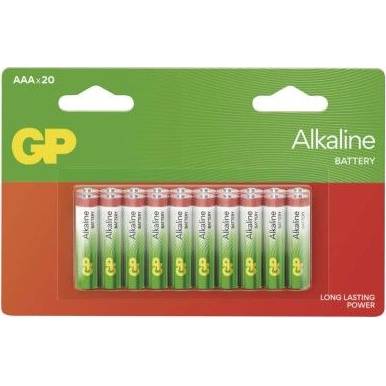 B0412L Alkalická batéria GP Alkaline AAA (LR03)