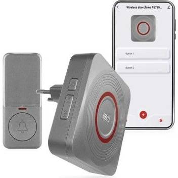 P5735SS GoSmart Bezdrôtový zvonček P5735SS do zásuvky s WiFi